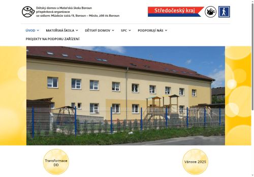 Zobrazit webové stránky Dětský domov a mateřská škola