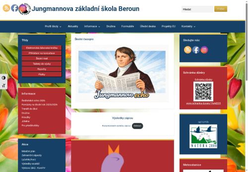 Zobrazit webové stránky Jungmannova základní škola