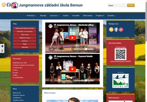 Zobrazit webové stránky Jungmannova základní škola