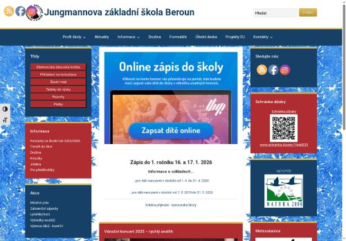 Zobrazit webové stránky Jungmannova základní škola