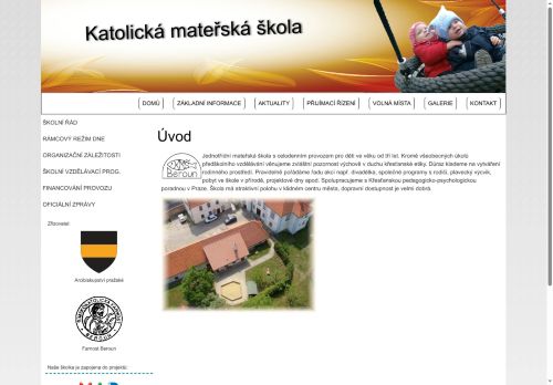 Zobrazit webové stránky Katolická mateřská škola