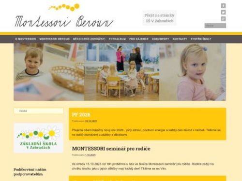 Mateřská škola Montessori