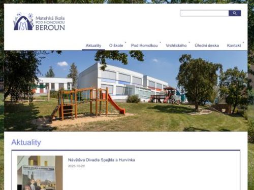 Mateřská škola Pod Homolkou