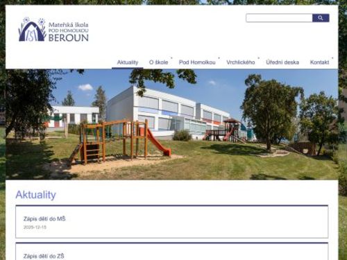 Mateřská škola Pod Homolkou