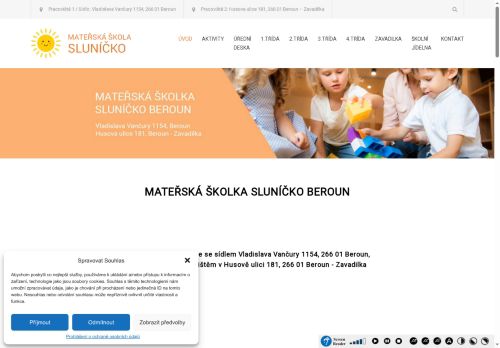 Zobrazit webové stránky Mateřská škola Sluníčko