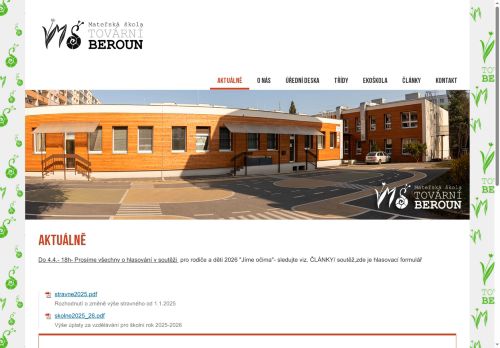 Zobrazit webové stránky Mateřská škola Tovární