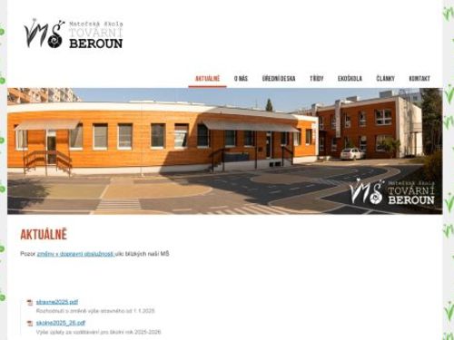 Mateřská škola Tovární