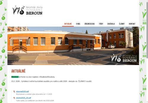 Zobrazit webové stránky Mateřská škola Tovární