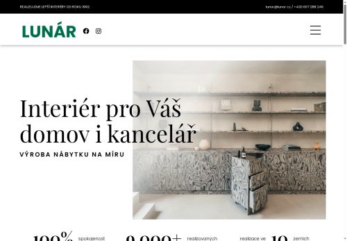 LUNÁR spol. s r.o. nabízí práci na pozici PŘÍPRAVÁŘ  VÝROBY - DESIGNÉR, KONSTRUKTÉR v obci Rožďalovice
