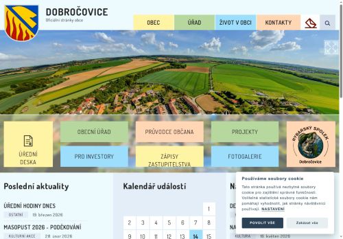 Zobrazit webové stránky Obecní úřad Dobročovice