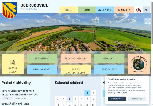 Zobrazit webové stránky Obecní úřad Dobročovice