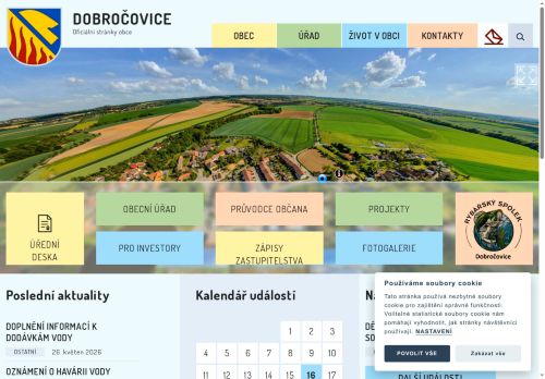 Zobrazit webové stránky Obecní úřad Dobročovice