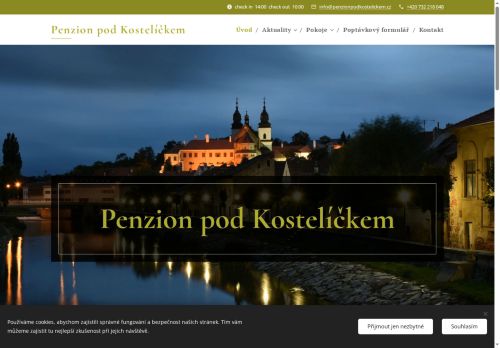 Zobrazit webové stránky Penzion pod kostelíčkem