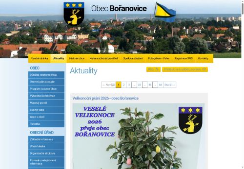 Zobrazit webové stránky Obecní úřad Bořanovice