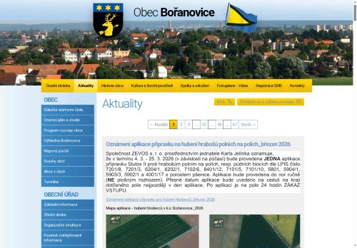 Zobrazit webové stránky Obecní úřad Bořanovice