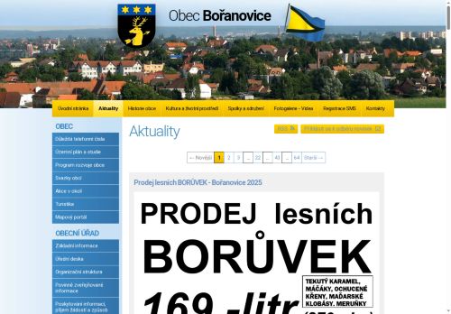 Zobrazit webové stránky Obecní úřad Bořanovice