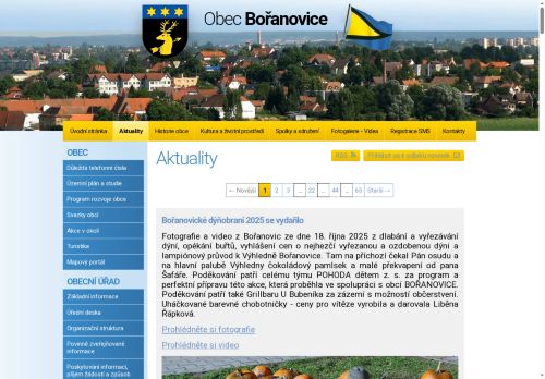Zobrazit webové stránky Obecní úřad Bořanovice