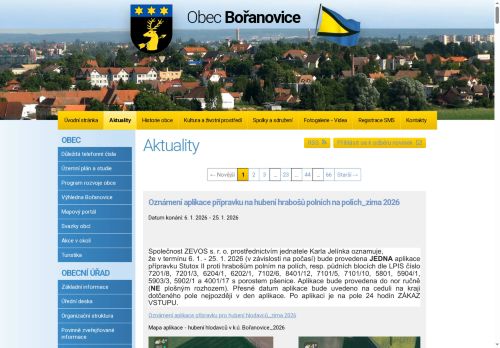 Zobrazit webové stránky Obecní úřad Bořanovice