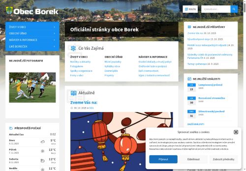 Zobrazit webové stránky Obecní úřad Borek