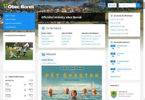 Zobrazit webové stránky Obecní úřad Borek
