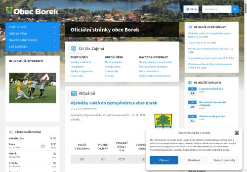Zobrazit webové stránky Obecní úřad Borek