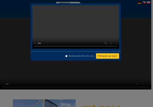 Webové stránky Rosner Spedition und Logistik s. r. o., Mnichovo Hradiště