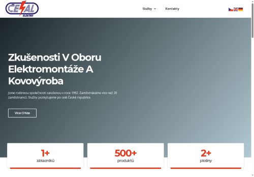Česal elektro s.r.o. nabízí práci na pozici Pomocní montážní dělníci v obci Blovice