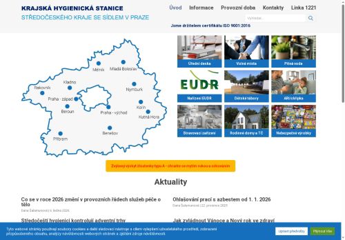 Krajská hygienická stanice Středočeského kraje se sídlem v Praze nabízí práci na pozici Referent v protiepidemickém oddělení pro okres Kladno v obci Kladno