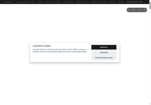 Webové stránky Cirrus Aircraft Management s.r.o., Drásov