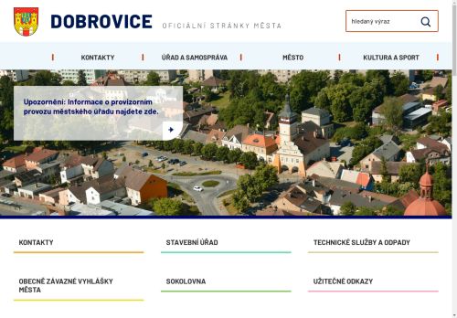 Město Dobrovice nabízí práci na pozici Vrchní strážník městské policie v obci Dobrovice