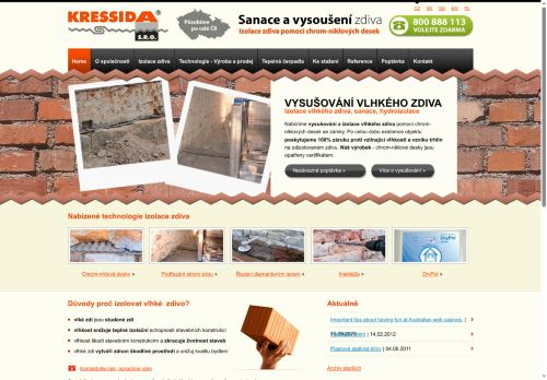 KRESSIDA s.r.o. nabízí práci na pozici DĚLNÍK NA MONTÁŽ IZOLACE v obci Kamenné Zboží