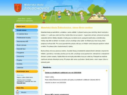 Mateřská škola Židlochovice