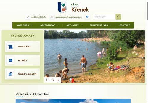 Zobrazit webové stránky Obecní úřad Křenek