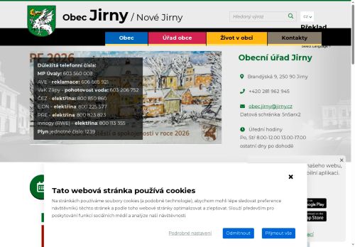 Zobrazit webové stránky Obecní úřad Jirny
