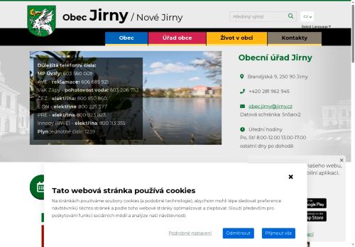 Zobrazit webové stránky Obecní úřad Jirny