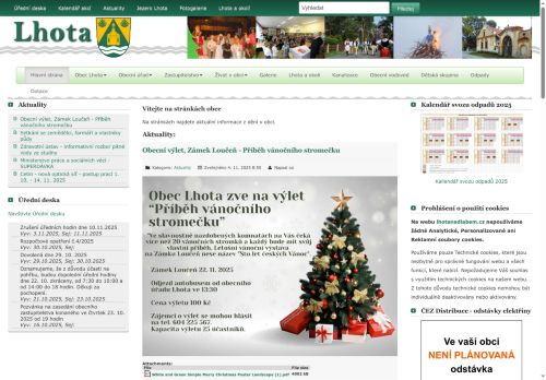 Zobrazit webové stránky Obecní úřad Lhota