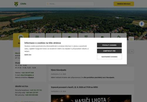 Zobrazit webové stránky Obecní úřad Lhota