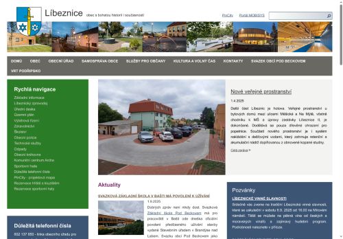 Zobrazit webové stránky Obecní úřad Líbeznice