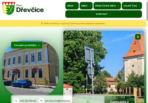 Zobrazit webové stránky Obecní úřad Dřevčice
