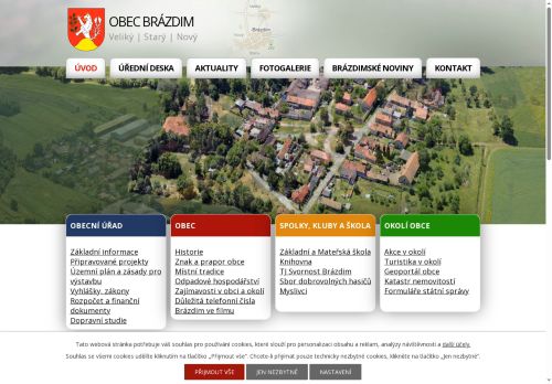 Zobrazit webové stránky Obecní úřad Brázdim