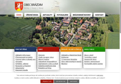 Zobrazit webové stránky Obecní úřad Brázdim