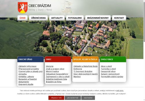 Zobrazit webové stránky Obecní úřad Brázdim
