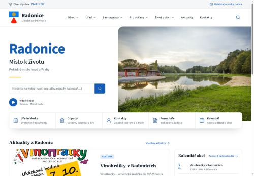 Zobrazit webové stránky Obecní úřad Radonice