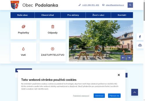 Zobrazit webové stránky Obecní úřad Podolanka