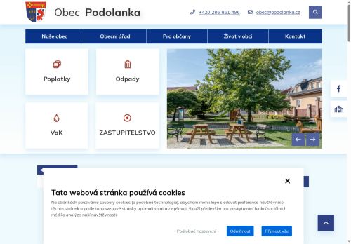 Zobrazit webové stránky Obecní úřad Podolanka