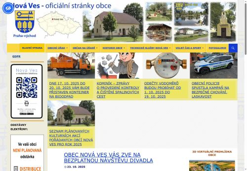 Zobrazit webové stránky Obecní úřad Nová Ves