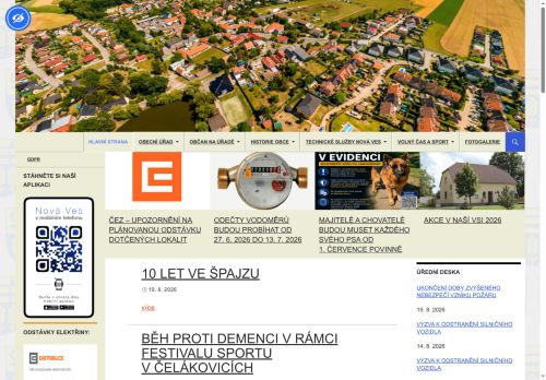 Zobrazit webové stránky Obecní úřad Nová Ves