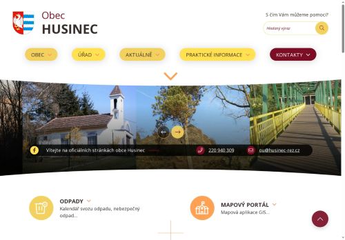 Zobrazit webové stránky Obecní úřad Husinec