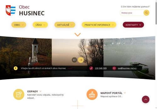 Zobrazit webové stránky Obecní úřad Husinec