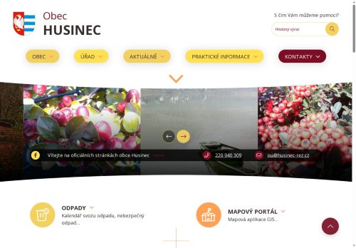 Zobrazit webové stránky Obecní úřad Husinec